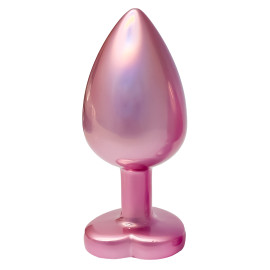 Dream Toys Gleaming Love Plug Matte Pink Large