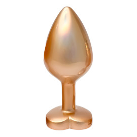 Dream Toys Gleaming Love Plug Matte Gold Medium