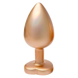 Dream Toys Gleaming Love Plug Matte Gold Large