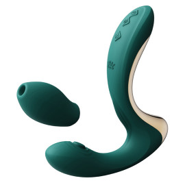 Zalo Talis G-Spot Pulsewave Vibrator Turquoise Green