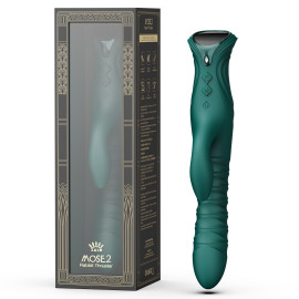 Zalo Mose 2 Thrusting Rabbit Vibrator Green