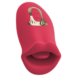 You2Toys Oral Fun Vibrator Moving Lips & Vibrating Thong Red