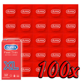 Durex Feel Thin XL 100 pack