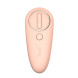 Viotec Oliver Wearable Vibrator with Remote Control Gold & Wine Red