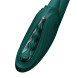 Zalo Ares G-Spot Rabbit Vibrator App Controlled Turquoise Green
