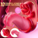 SuperLove Tongue Thrusting & Licking Vibrator Red