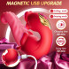 SuperLove Tongue Thrusting & Licking Vibrator Red