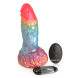 Creature Cocks Rainbow Phoenix Vibrating Silicone Dildo