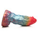 Creature Cocks Rainbow Phoenix Vibrating Silicone Dildo