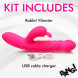 Bang! Thrusting & Vibrating Rabbit Pink