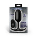 Heavy Hitters Vibrating Weighted Silicone Anal Plug Large Black