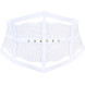 Axami Set V-9791 Bra, Garter Belt & String White